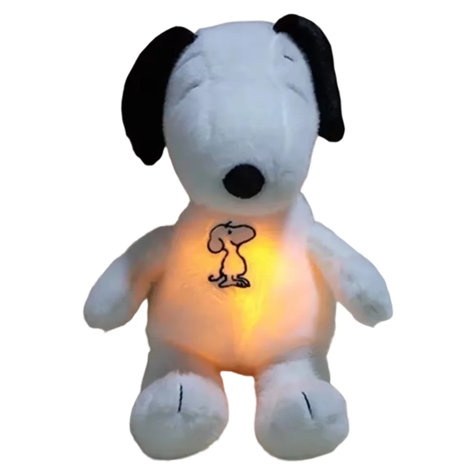 Breathing Snoopy Plush – Musical Sleep & Light Toy
