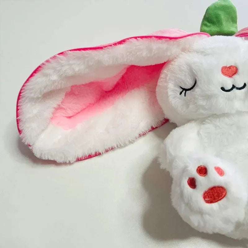 Luminous Music Bunny Plush – Soft Sleep & Motion Light Toy