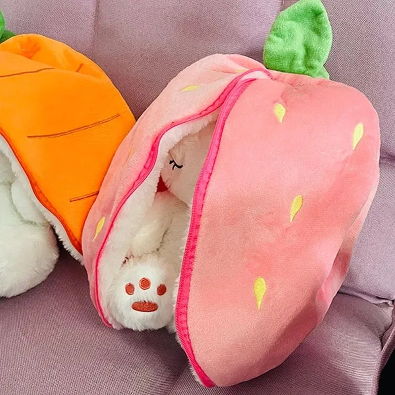 Luminous Music Bunny Plush – Soft Sleep & Motion Light Toy
