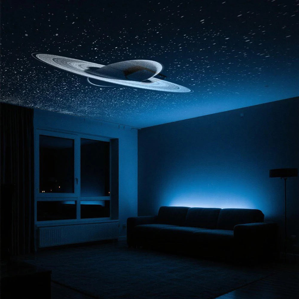 USB Galaxy Projector Light – LED Starry Ambient Interior Lamp