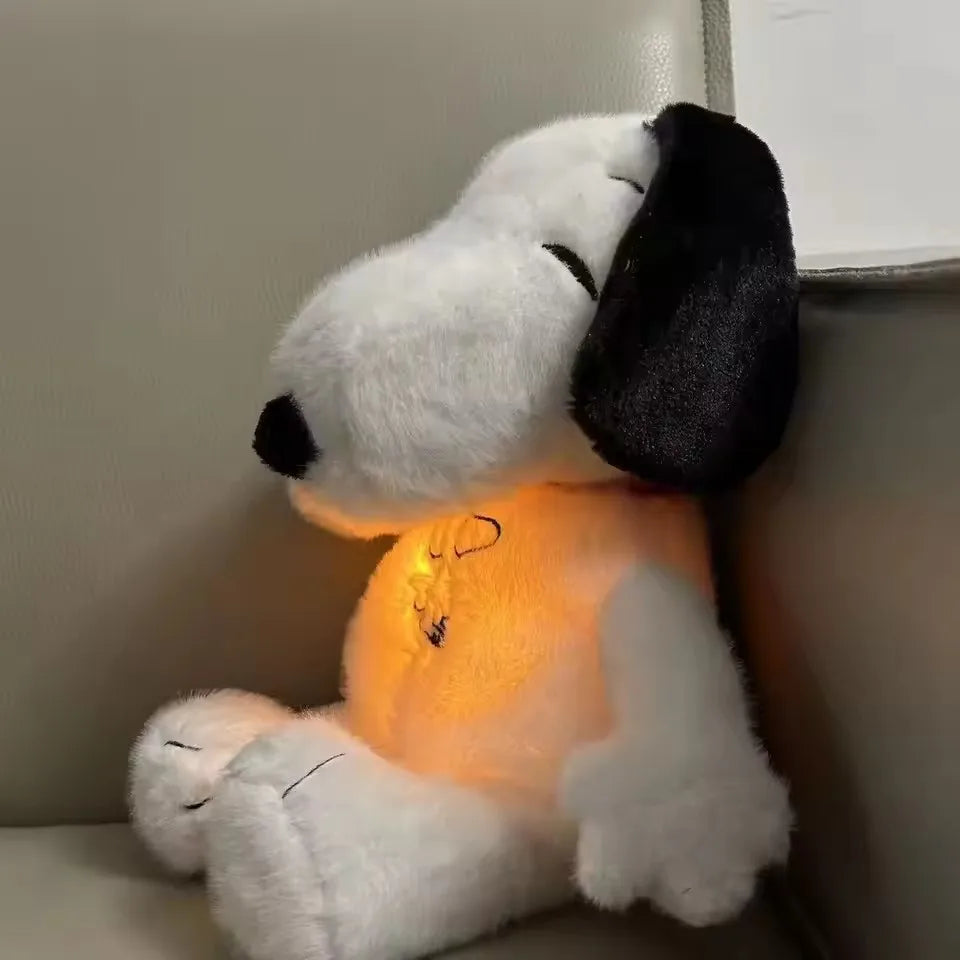 Breathing Snoopy Plush – Musical Sleep & Light Toy